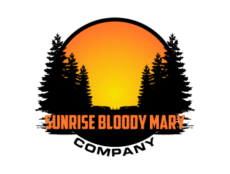 sunrise bloody mary company logo design by Kruger