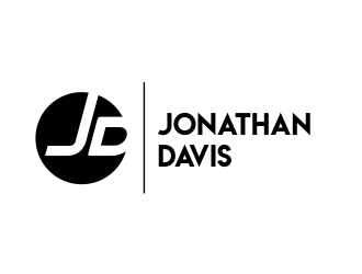 JD Jonathan Davis logo design by AisRafa
