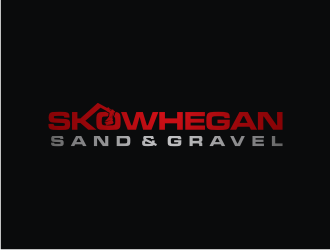 Skowhegan Sand & Gravel logo design by Franky.