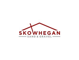 Skowhegan Sand & Gravel logo design by bricton