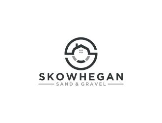 Skowhegan Sand & Gravel logo design by bricton