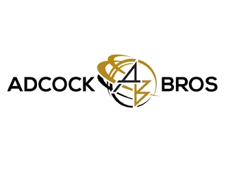 Adcock Bros logo design by MAXR