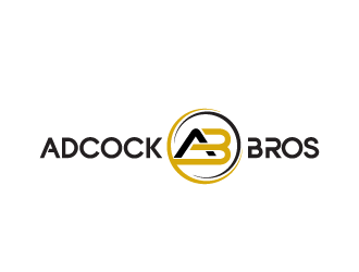 Adcock Bros logo design by bluespix