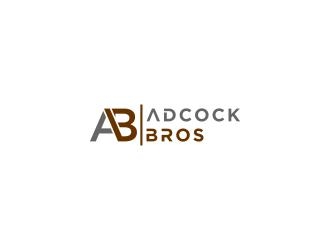 Adcock Bros logo design by bricton