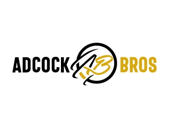 Adcock Bros logo design by akilis13