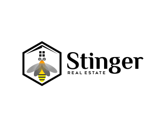 Stinger Real Estate logo design by AisRafa