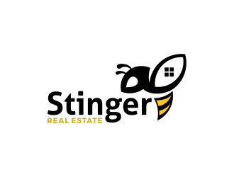Stinger Real Estate logo design by SmartTaste
