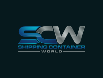 Shipping Container World  logo design by ndaru