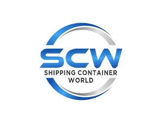 Shipping Container World  logo design by stayhumble