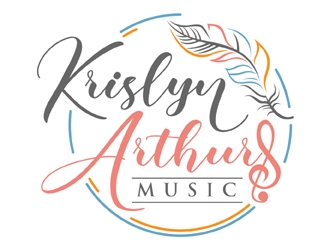 Krislyn Arthurs Music logo design by MAXR