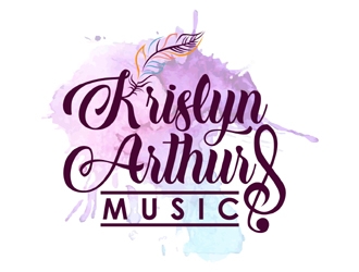 Krislyn Arthurs Music logo design by MAXR
