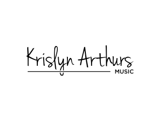 Krislyn Arthurs Music logo design by BlessedArt