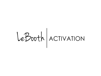 LeBooth Activation logo design by haidar