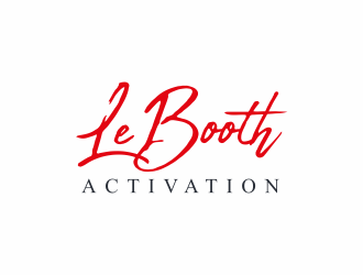 LeBooth Activation logo design by santrie