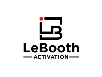 LeBooth Activation logo design by cybil