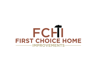First Choice Home Improvements logo design by Diancox
