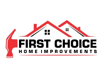 First Choice Home Improvements logo design by ruki