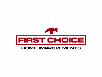 First Choice Home Improvements logo design by santrie