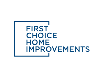 First Choice Home Improvements logo design by RatuCempaka