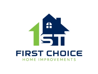 First Choice Home Improvements logo design by nehel