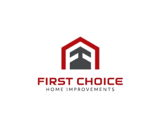 First Choice Home Improvements logo design by nehel