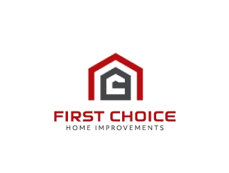 First Choice Home Improvements logo design by nehel