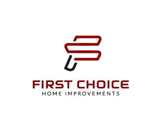 First Choice Home Improvements logo design by nehel