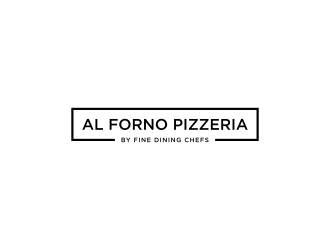 al forno pizzeria by fine dining chefs logo design by dewipadi