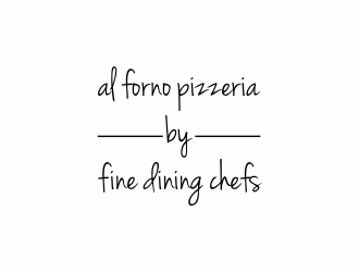 al forno pizzeria by fine dining chefs logo design by hopee