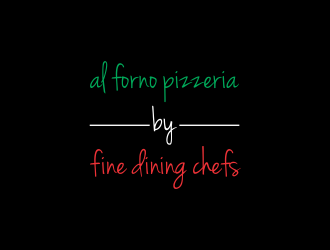 al forno pizzeria by fine dining chefs logo design by hopee