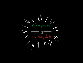al forno pizzeria by fine dining chefs logo design by hopee