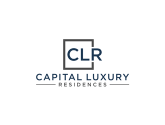 CLR - Capital Luxury Residences logo design by ndaru