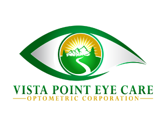 Vista Point Eye Care, Optometric Corporation logo design by nona