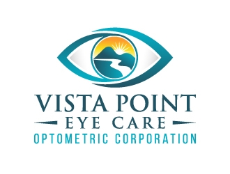 Vista Point Eye Care, Optometric Corporation logo design by akilis13