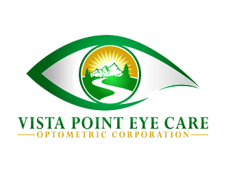 Vista Point Eye Care, Optometric Corporation logo design by nona