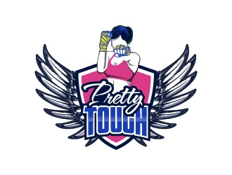 Pretty Tough logo design by graphica