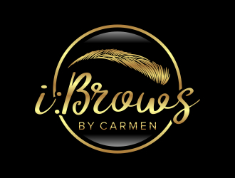 i : Brows by Carmen logo design by Kopiireng
