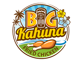 Big Kahuna Fried Chicken logo design by haze