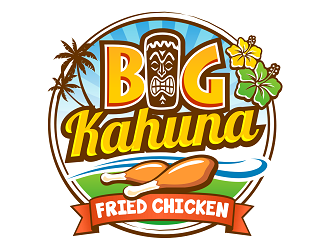 Big Kahuna Fried Chicken logo design by haze