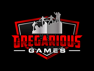 Gregarious Games logo design by pencilhand