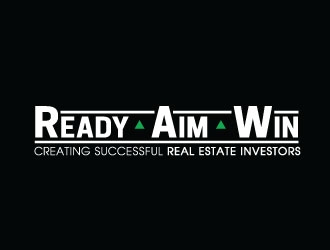 READY • AIM • WIN logo design by sanworks