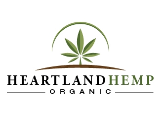 Heartland Hemp Organic logo design by pambudi