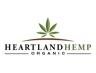 Heartland Hemp Organic logo design by pambudi