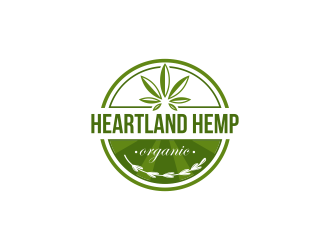 Heartland Hemp Organic logo design by ArRizqu
