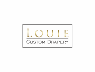 Louie Custom Drapery logo design by Dianasari