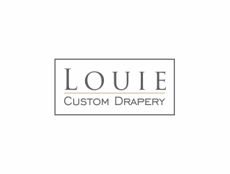 Louie Custom Drapery logo design by Dianasari