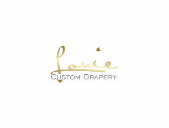 Louie Custom Drapery logo design by Dianasari