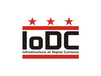 IoDC (Infrastructure of Digital Currency) logo design by rizuki