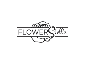FLOWERSTELLE logo design by CreativeKiller