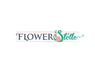 FLOWERSTELLE logo design by josephope